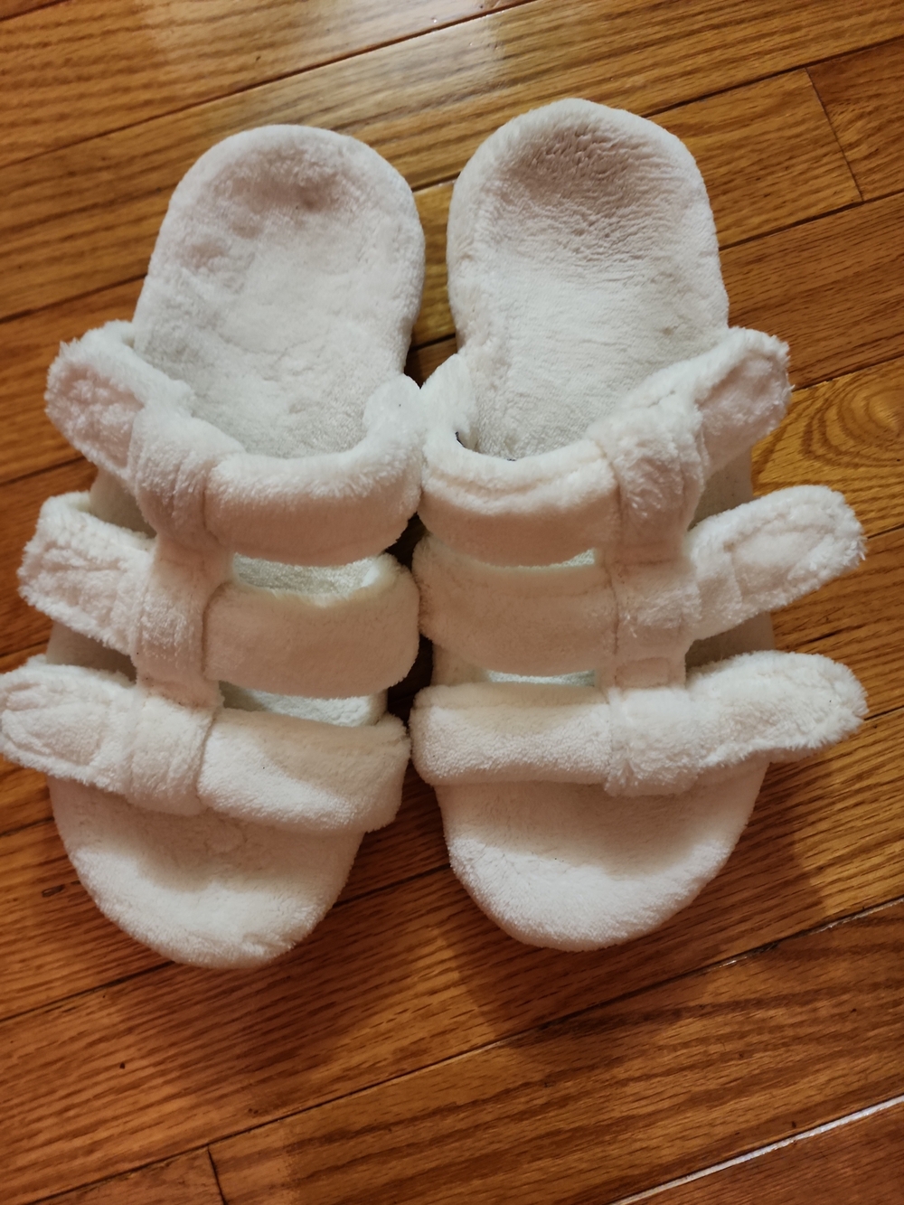 Vionic Snooze Orthotic Support Plush Cream ColorvWomen's Slide Sandals